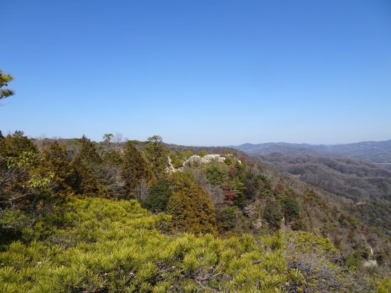 屏風折れ(高石垣)